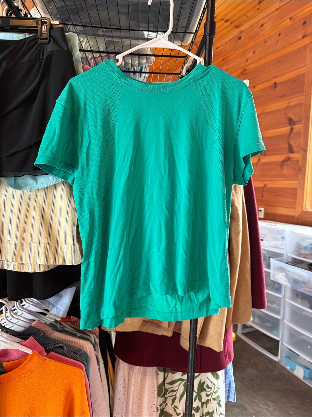 lululemon athletica Short Sleeve Performance Tee in Teal